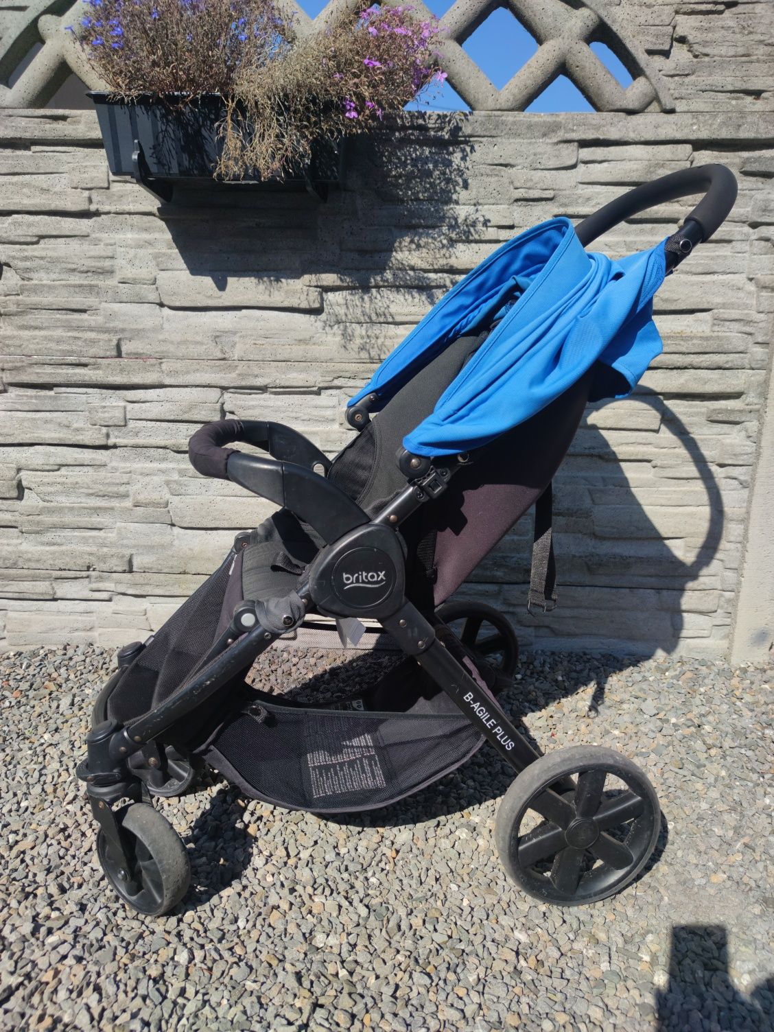 Wózek Britax Romer B-Aglie plus spacerówka parasolka