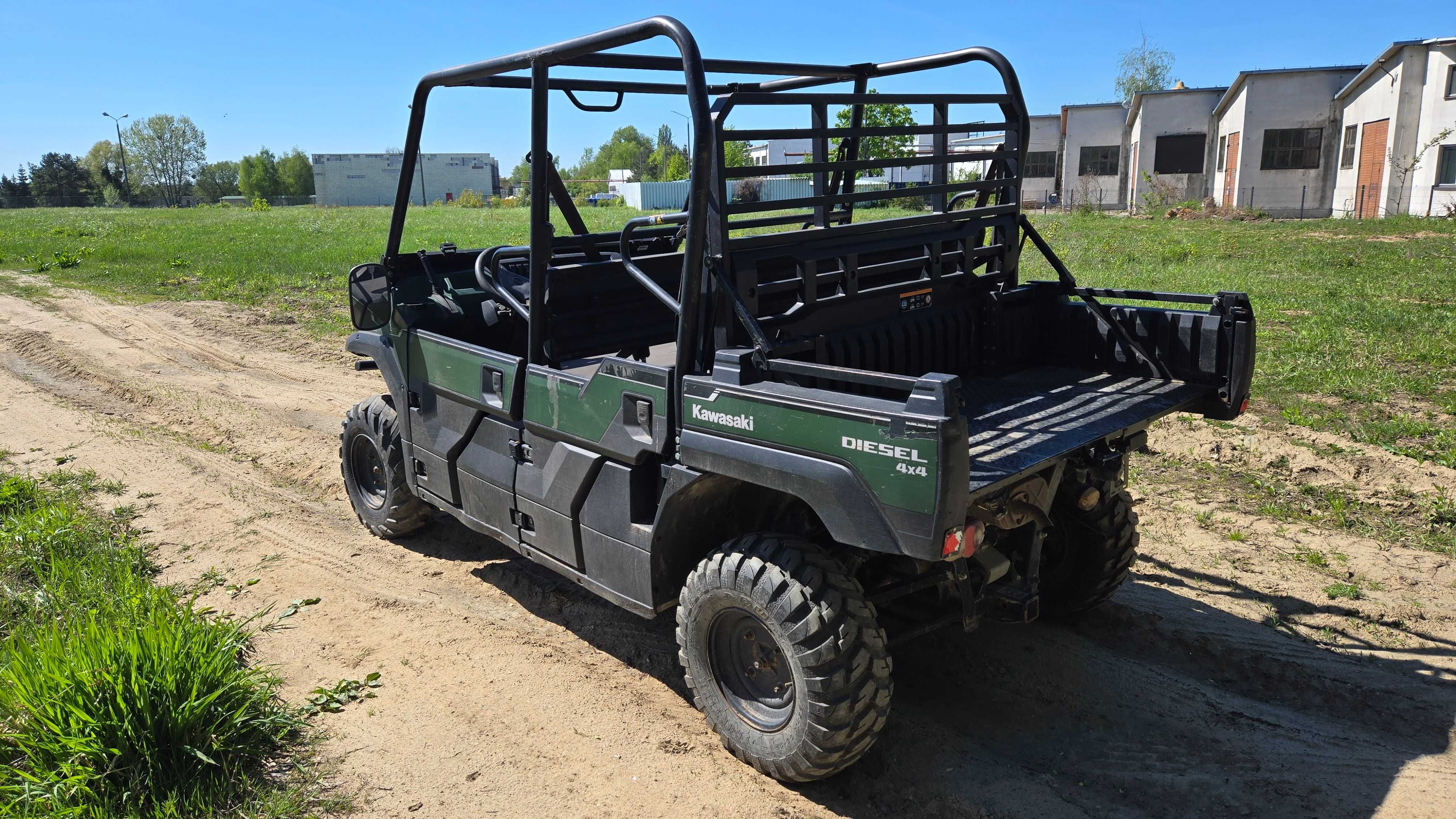 Kawasaki Mule Pro-DX 1000 diesel z 2018 roku pojazd terenowy UTV