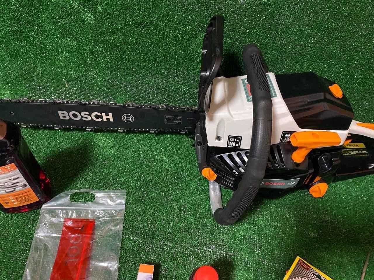 Бензопила BOSCH BP 310 Limited Edition (5 кВт / 6,8 л.с). Мотопила Бош