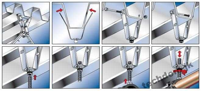 wieszak do blachy trapezowej 5szt