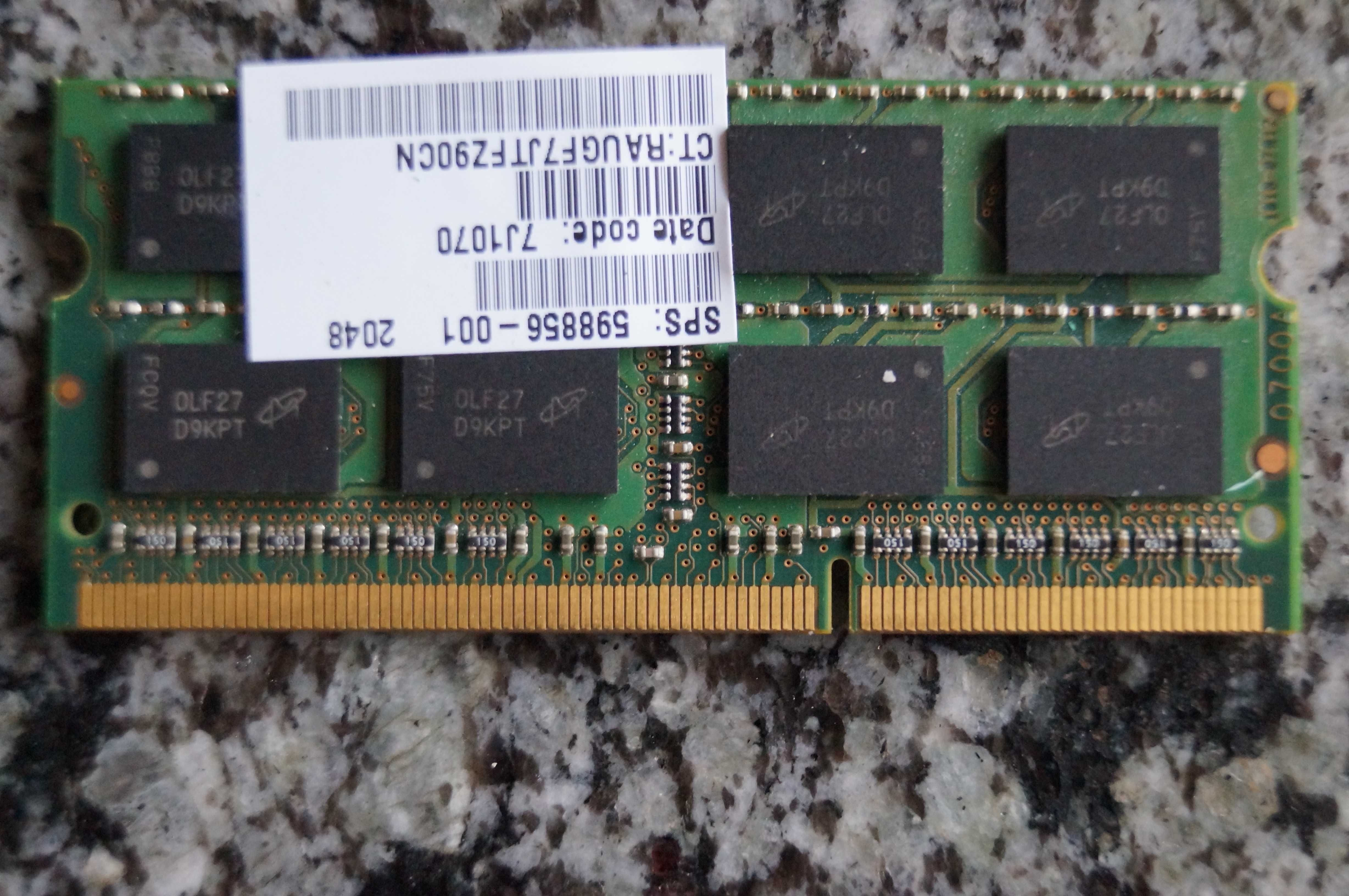оперативна память 2GB DDR3