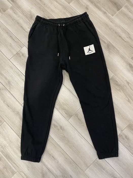 Штаны Jordan flight fleece pants black оригинал
