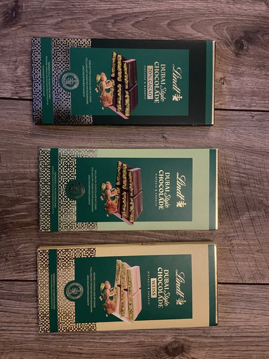 Czekolada lindt dubai dubajska