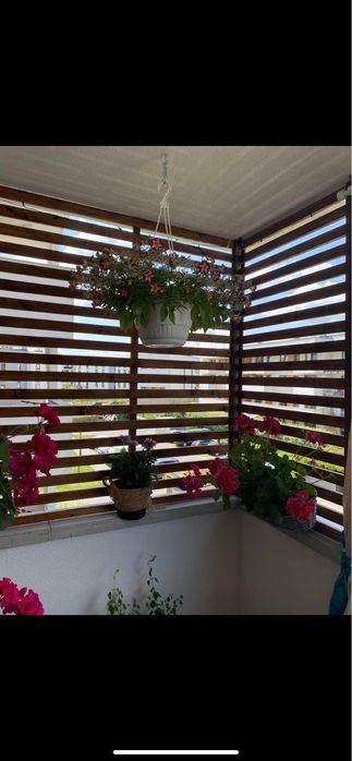 Pergole na balkon zabudowa balkonu na wymiar angielskie kratki
