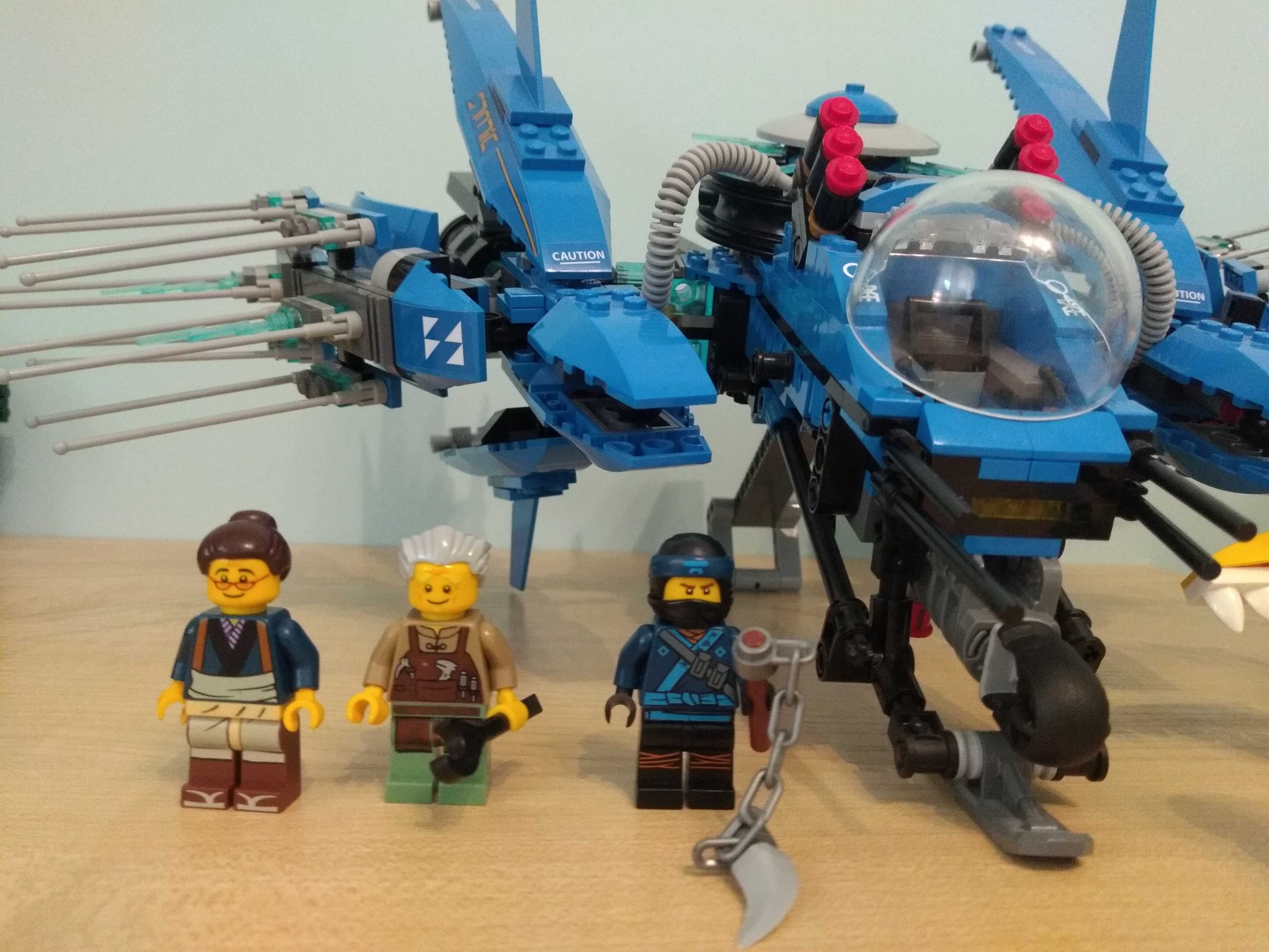 Lego Ninjago Odrzutowiec Błyskawica 70614