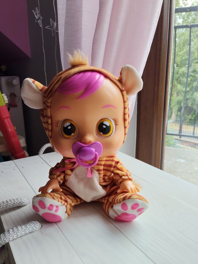 Lalka tygrysek cry babies magic tears interaktywna