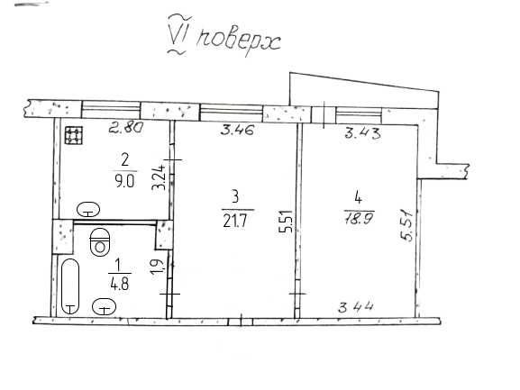 продаж 2к квартири Краматорськ