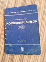Instrukcja obsługi motoroweru Simson Sr2 1958 rok