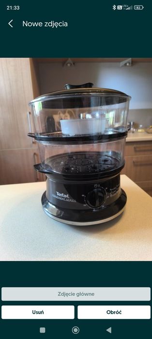 Parowar Tefal convienient