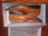 Фирменные натуральная кожа туфли Италия, стелька 27-27,5 см
