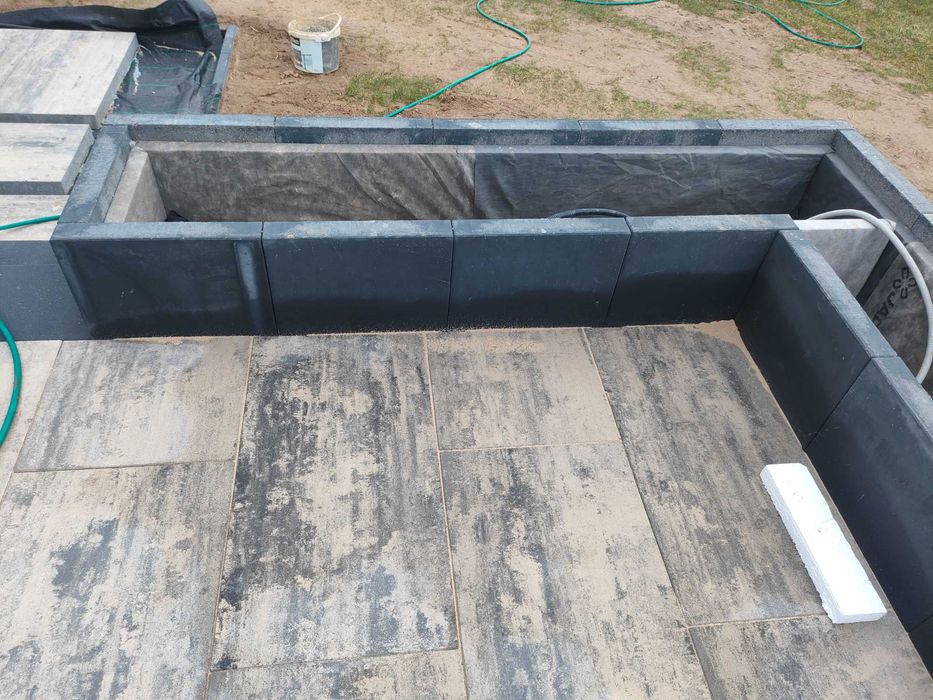 Kostka brukowa Płyta Megan czarna