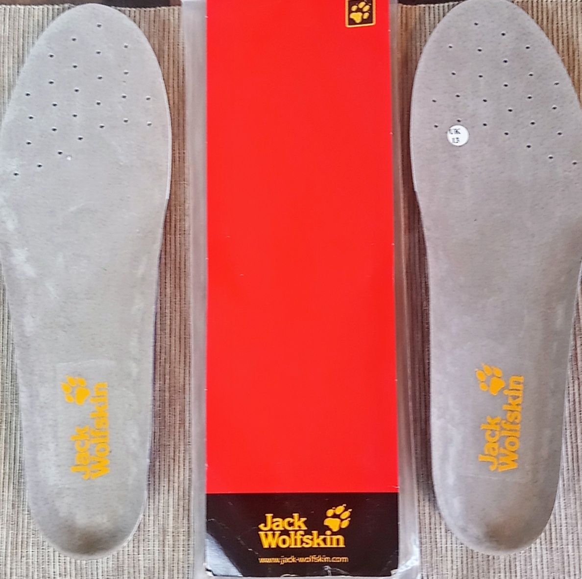 Nowe skórzane wkładki do butów Jack Wolfskin r.47