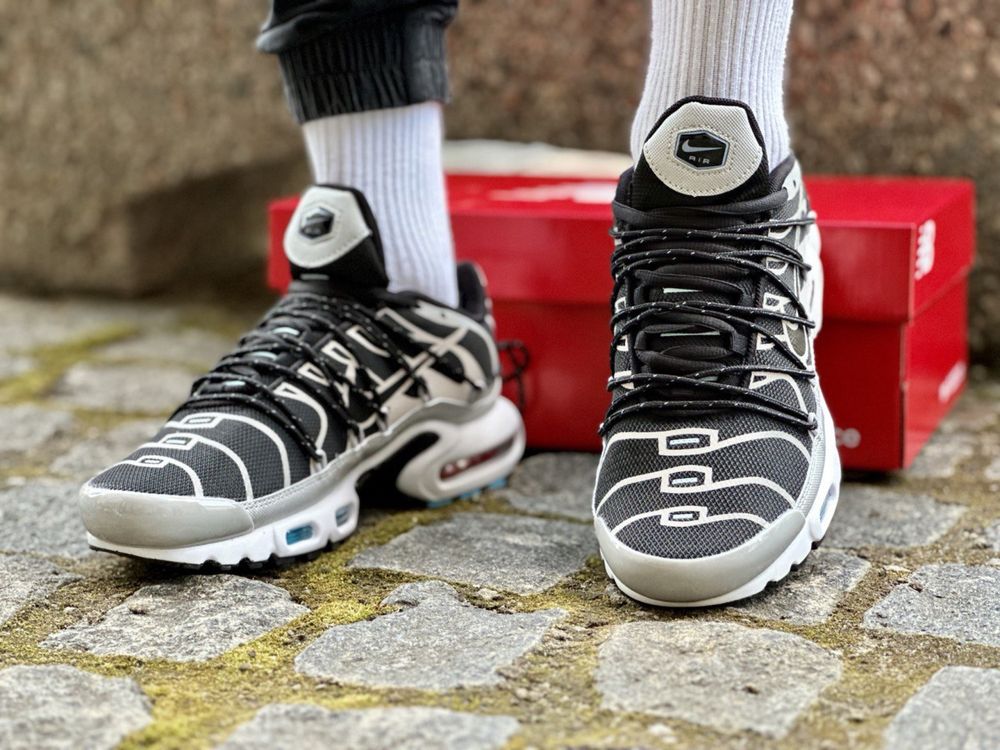 Nike Air Max TN Plus Toggle Чоловічі чорно-сірі кросівки найк аір тн