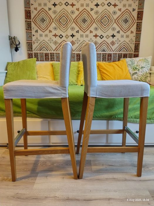 Hokery krzesła barowe IKEA Henriksdal