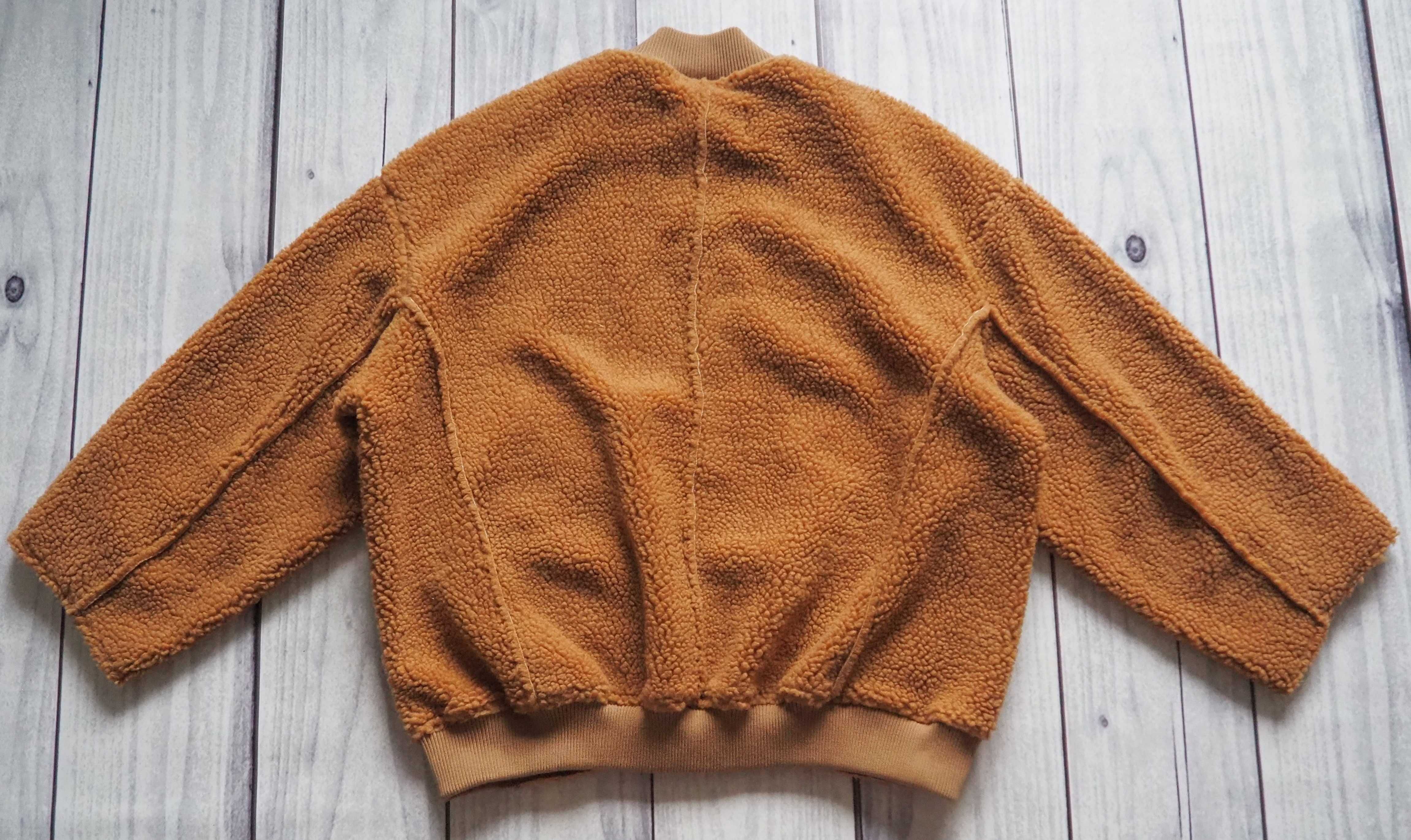 JunkYard_sherpa jacket_polarowa kurtka_bomberka_rozmiar XS/S