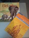 Dois livros :A primeira história de Portugal e Animais em família Elef