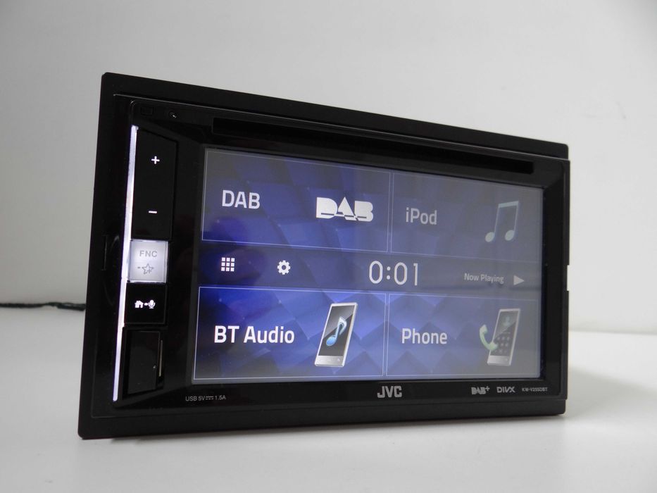 Radio samochodowe stacja multimedialna JVC KW-V255DBT*2 din*nr64