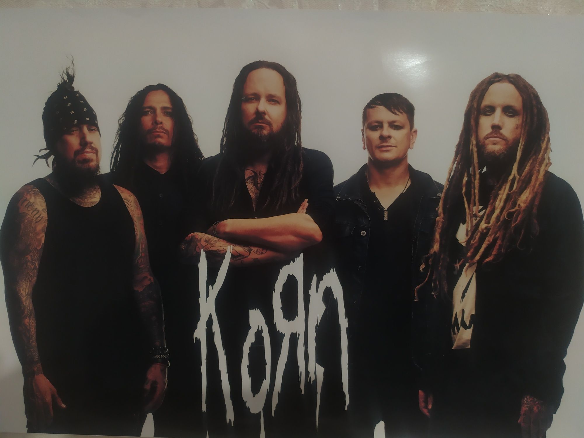 Плакат групи Korn