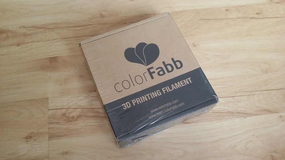 Filament do drukarki 3D (czarny) ColorFabb XT black 2.85mm 750g.