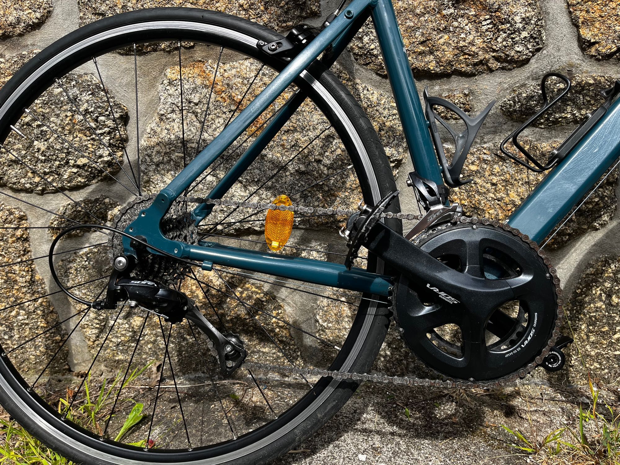 Bicicleta de estrada Triban RC 120 feminina em ótimo estado!