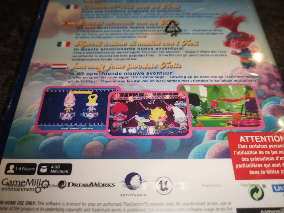 Trolls Remix Rescue PS5 gra (nowa w folii) (1-4 graczy)SKLEP Ursus