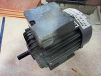 Motor trifásico BF4 7IM 48 - A funcionar