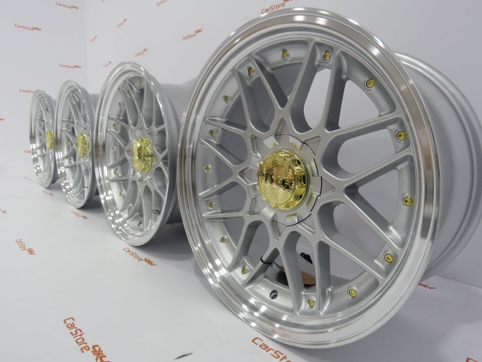 Jantes Haxer HX025 18 '' 8 et 30 + 9 et 35 5x120 + 5x112 Cinza+ aba po