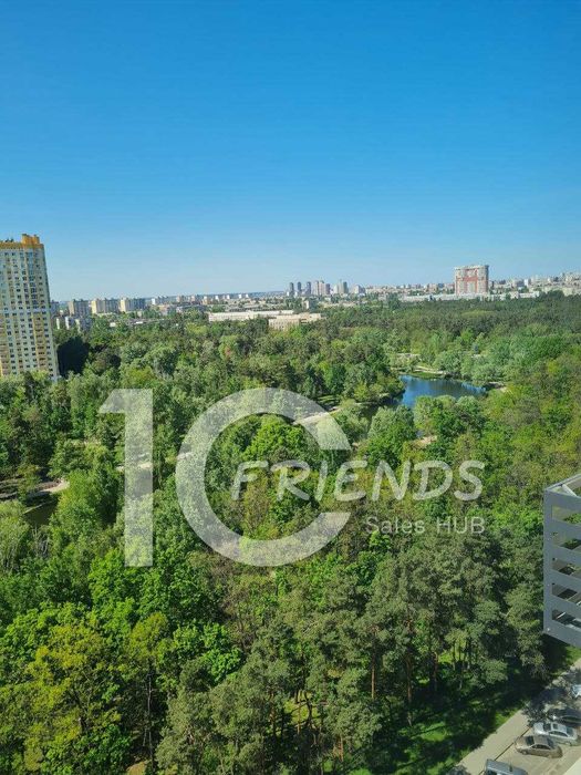 Видова на парк 2к квартира 86 м ЖК Новий Автограф, Паркові Озера