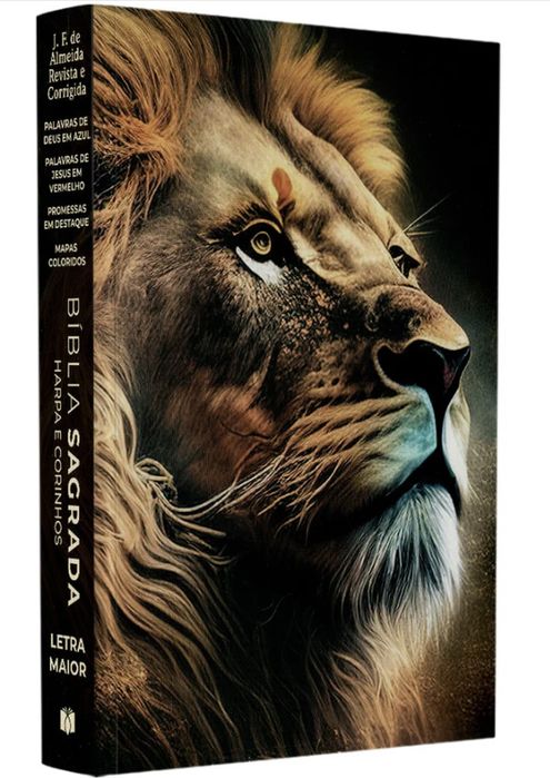 Bíblia Sagrada Leão NOVA | ARC | Letra Maior