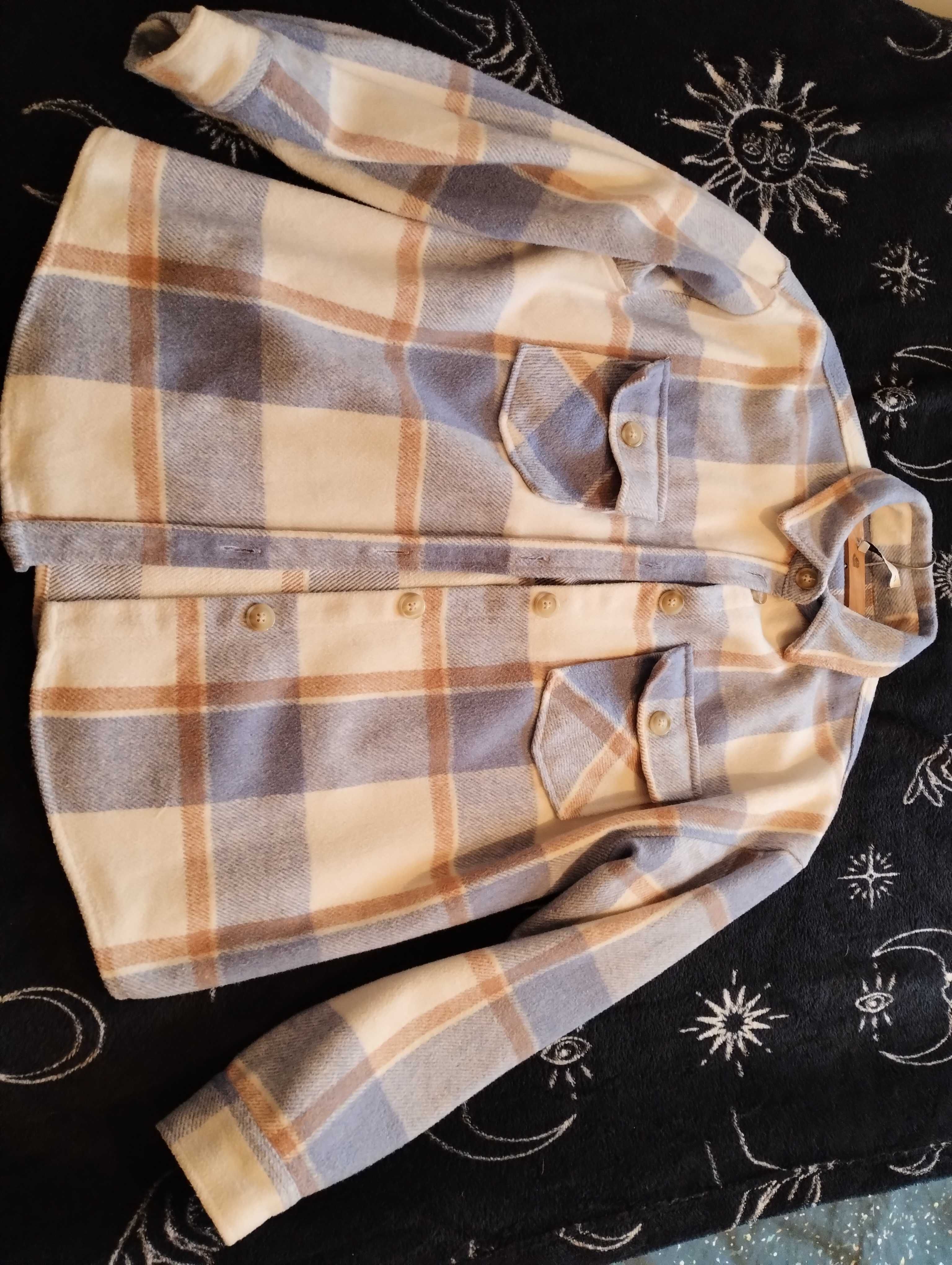 Bluza/ kurtka  gruba flanela koszula