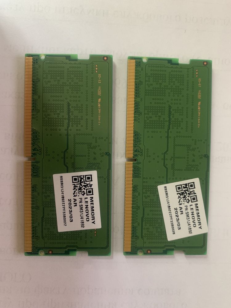 Оперативна памʼять Samsung DDR5 2x8Gb SO-DIMM