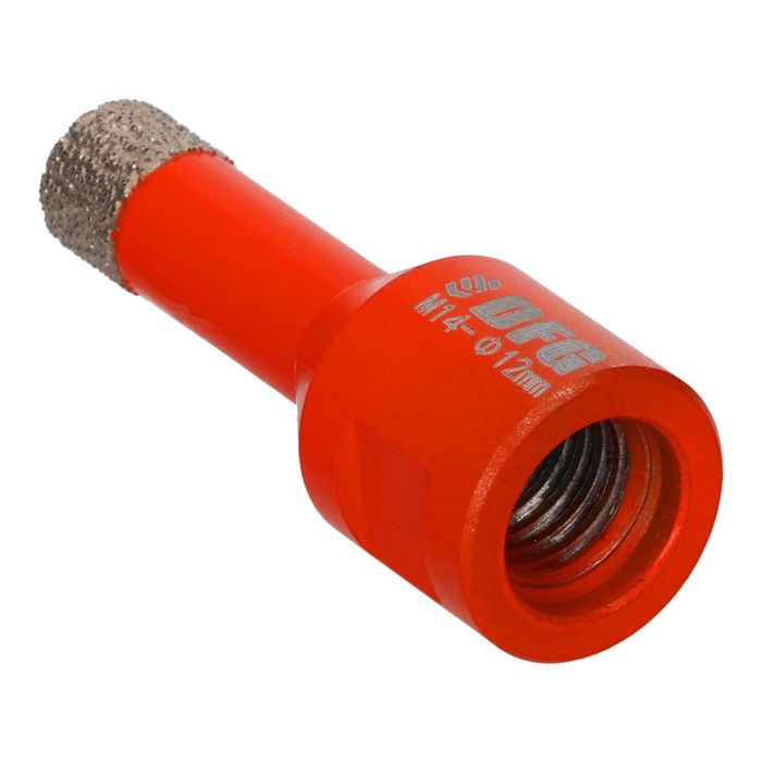 Otwornica DIAMENTOWA, wiertło do gresu, kafli fi 12mm NOWA DFG PREMIUM