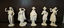 Estatuetas - Trajes regionais da Vista Alegre