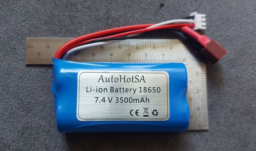 Akumulator, Bateria, Li-ion, RC, Wltoys, 2S, 3500mAh, 7.4V, 8.4V, Lion