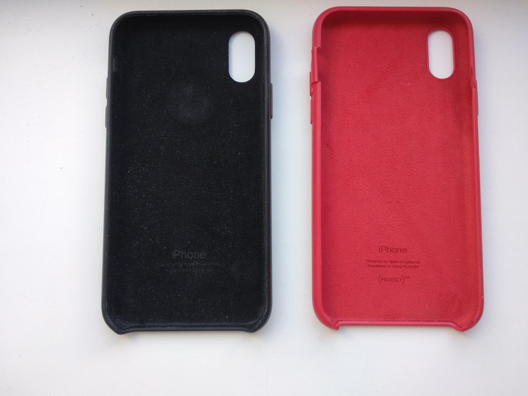 Чехол на айфон Х Max Apple Silicone Case для X Black