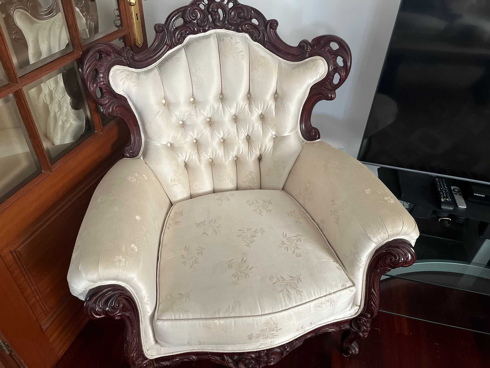 Vintage, conjunto de sofás, 3 peças.