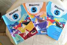 Manual e caderno de fichas matemática 5ºano