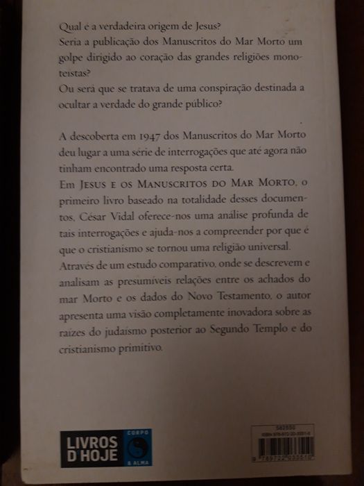4 livros sobre religião: Dawkins, Baigent, Vidal, António Losa