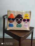 Saca Tote em linho e crochet
