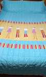 Conjunto edredom+ cortinado infantil