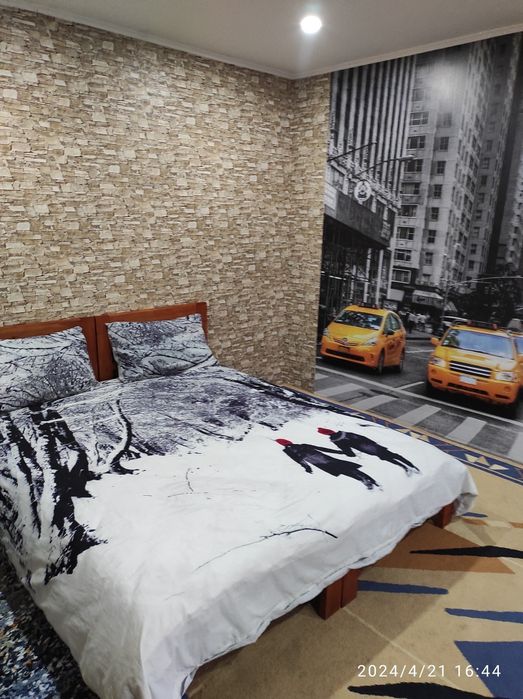 Подобова та погодинна однокімнатна квартира біля вокзалу