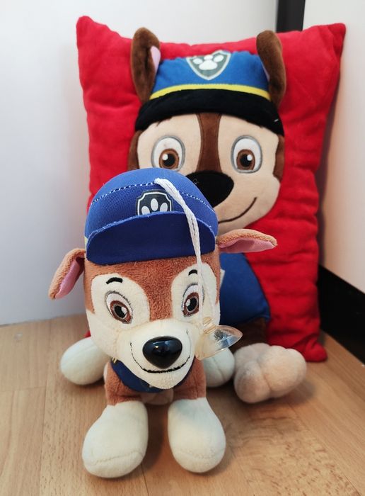 Poduszka + maskotka / Psi Patrol / Chase
