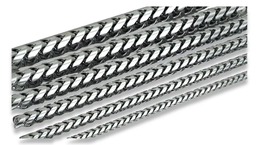 Złoty łańcuszek z żółtego białego różowego złota cgcc005 6mm 14k Gd