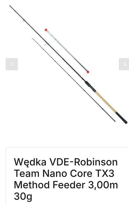 Wędka VDE-Robinson Team Nano Core TX3 Method Feeder 3,00m 30g