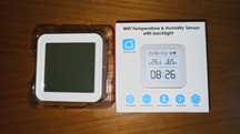 Tuya wifi sensor de temperatura e humidade