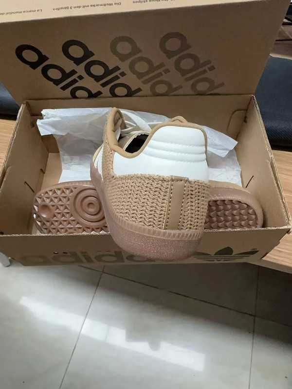 Adidas Samba Brown moda Oddychający Nowe buty unisex.42