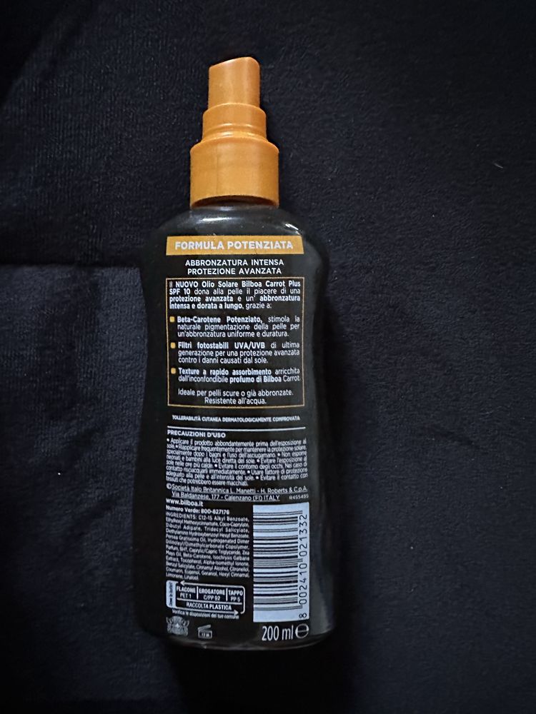Bilboa carrot plus olejek so opalania