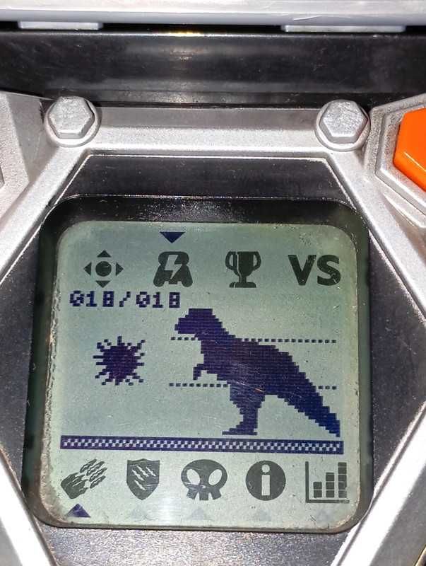 Bio Bytes T-Rex Dinosaur eletrônico portátil
