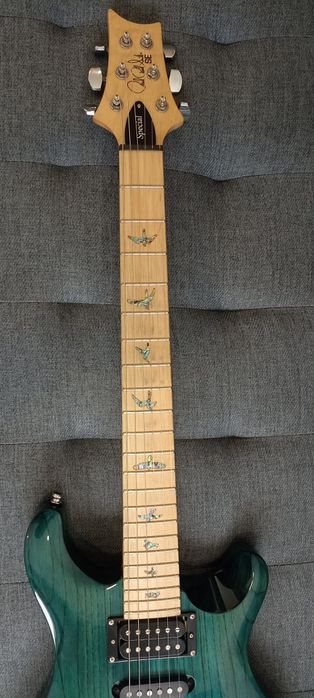 PRS SE Swamp Ash Special IB com saco, straplock e cordas novas