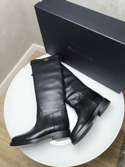 Жіночі шкіряні Чоботи Massimo Dutti